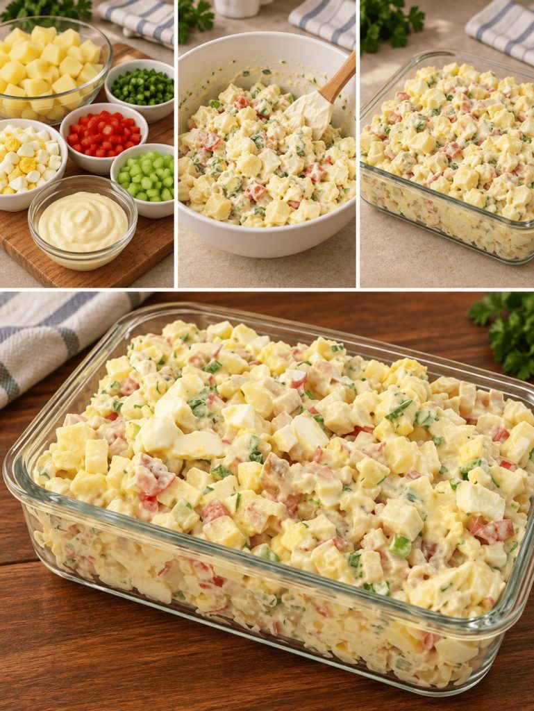 Salade est-allemande : tellement délicieuse que je l’ai préparée deux fois en une semaine !